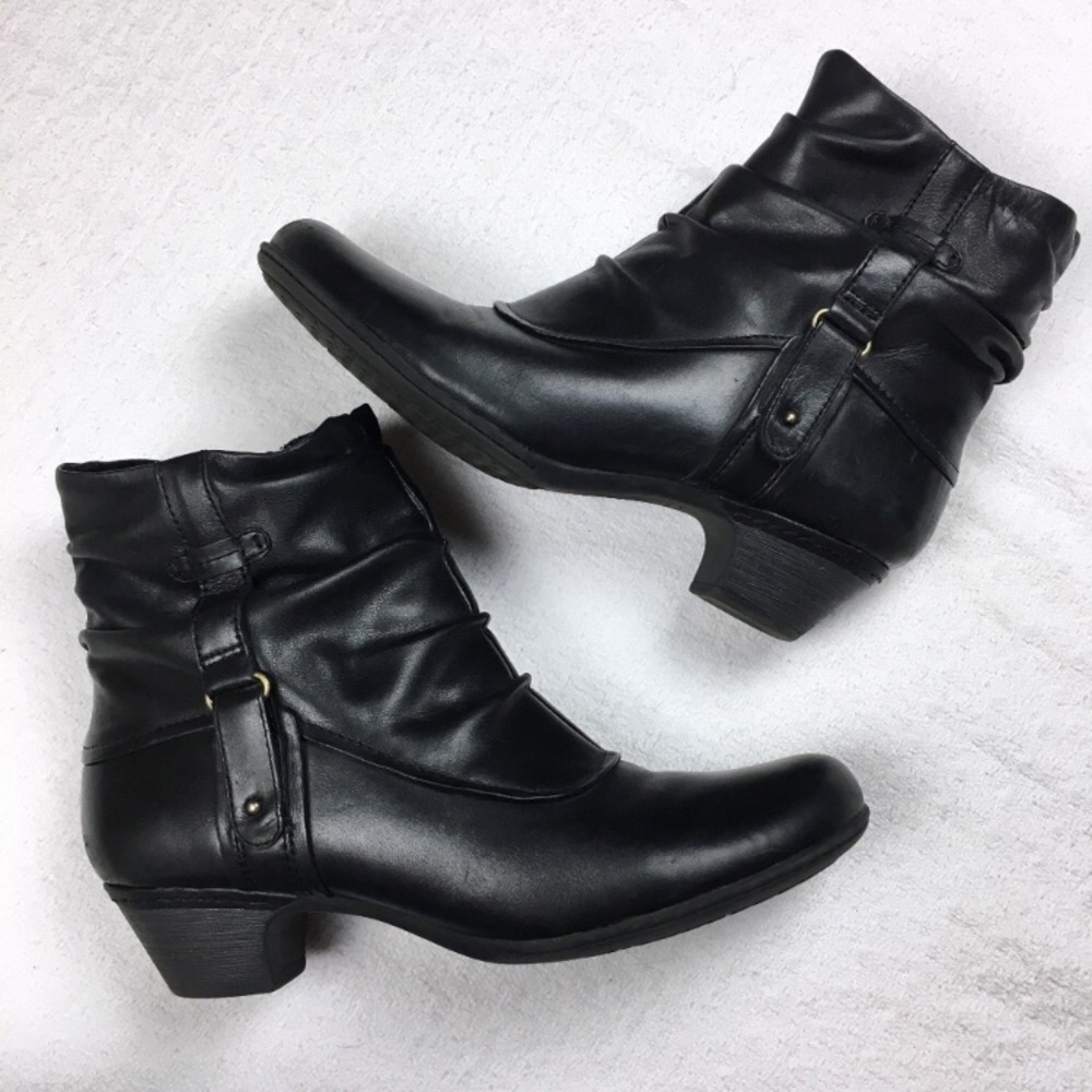 Cobb Hill by Rockport sz 10 leather ankle booties